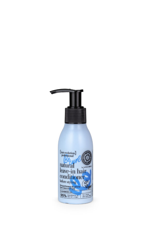 ACONDICIONADOR CAPILAR NATURAL SIN ACLARADO PARA ANTES DEL MOLDEADO <<BE CURL>> SUAVIDAD Y BRILLO, 115 ML