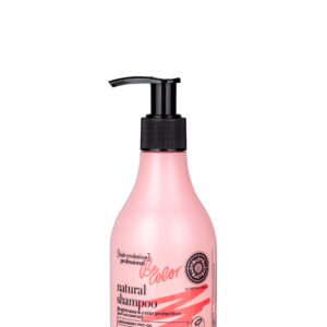CHAMPÚ NATURAL <<BE CURL>> BRILLO Y PROTECCIÓN DEL COLOR, 245 ML