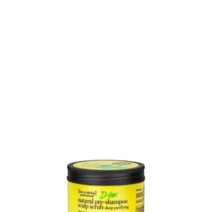 EXFOLIANTE DE CUERO CABELLUDO PRECHAMPÚ DE ARCILLA BLANCA <<D-tox>> LIMPIEZA PROFUNDA, 150 ML