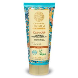 Exfoliante de Oblepikha para el cuero cabelludo