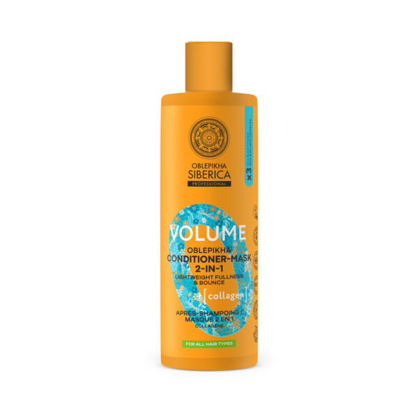 ACONDICIONADOR Y MASCARILLA 2 EN 1 VOLUMINIZADOR DE COLÁGENO