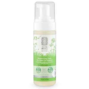 Espuma Desmaquillante Hidratante para piel sensible y contorno de ojos