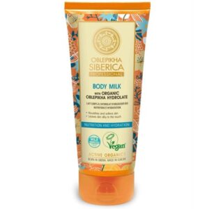 Leche corporal con Hidrolato de Espino Amarillo Orgánico