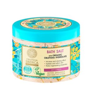 Sal de baño con Hidrolato de Espino Amarillo Orgánico